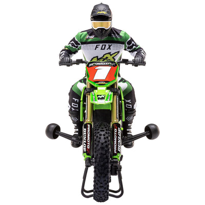 Losi Promoto-MX Motorcycle 1:4 Scale Green#LOS060002