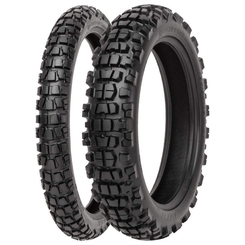 Tusk Waypoint Adventure Tire Set#214650-P