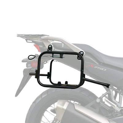 Tusk Pannier Racks with Nelson Rigg Hurricane Dry Saddlebags#214944-P