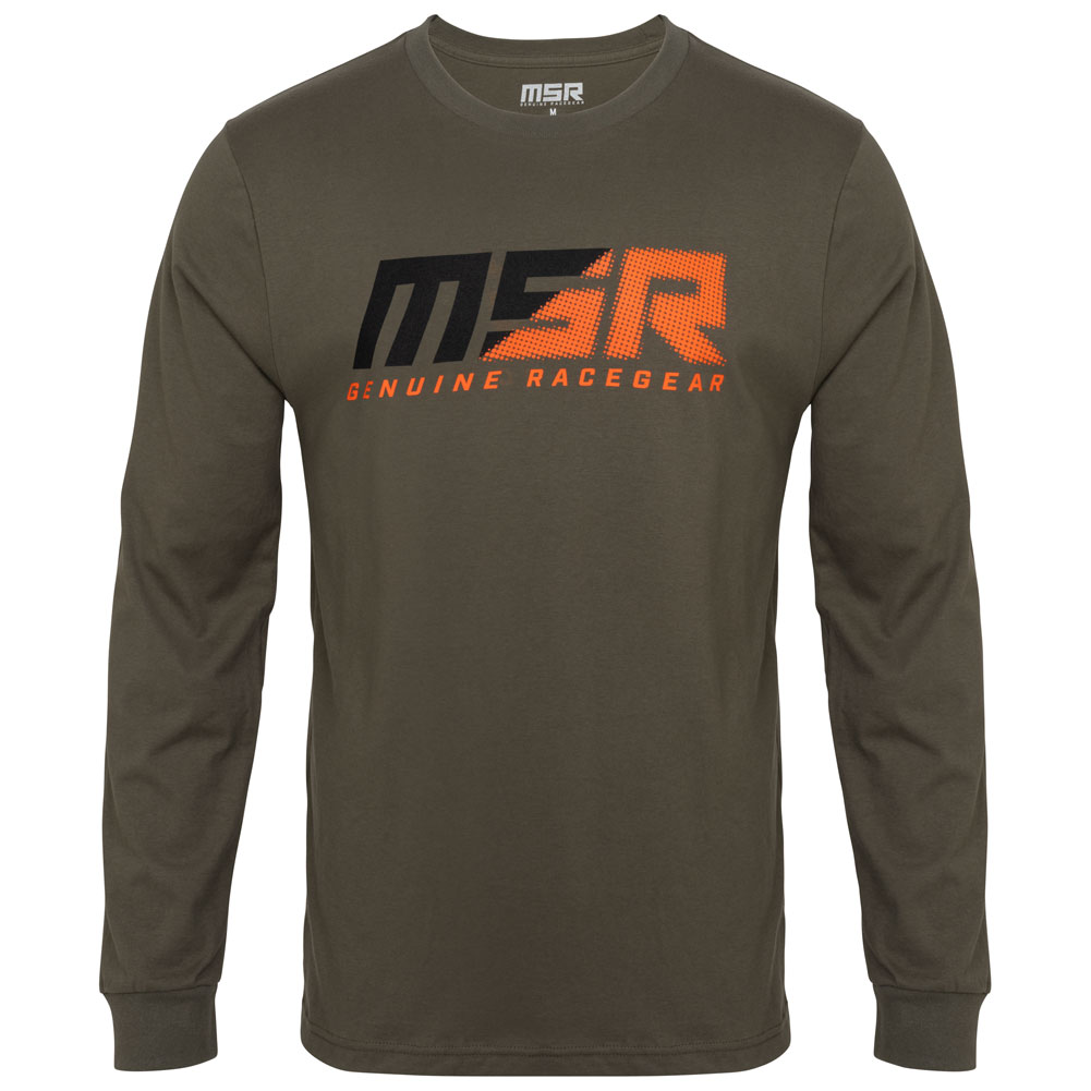 MSR Blurred long Sleeve T-Shirt X-Large Army Green#215-188-0023