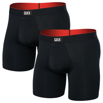 SAXX Multi-Sport Mesh Boxer Briefs - 2 Pack#215571-P