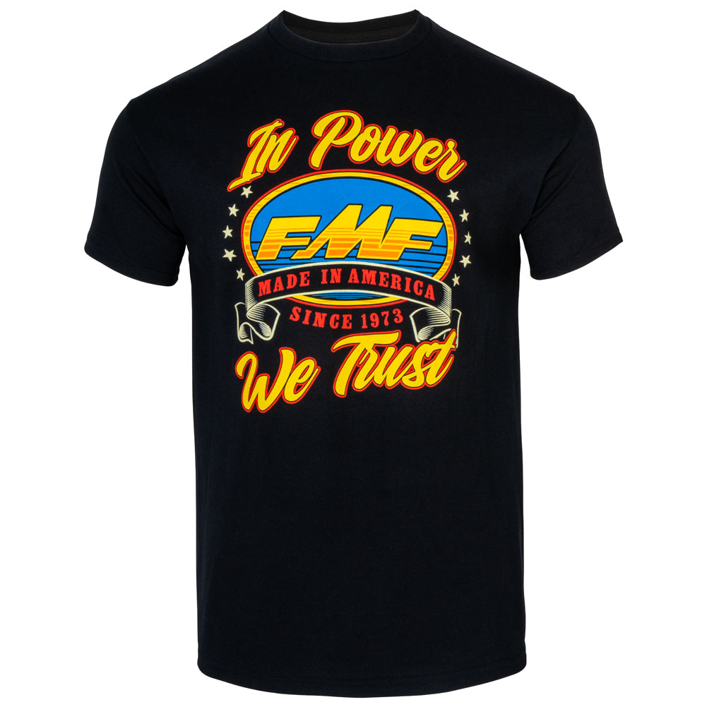 FMF Land Of Speed T-Shirt Small Black#SP23118903R-BLK-S