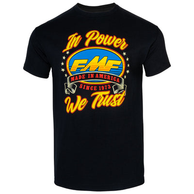 FMF Land Of Speed T-Shirt Small Black#SP23118903R-BLK-S