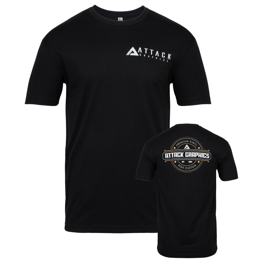 Attack Graphics Premium T-Shirt Large Black#217-202-0003
