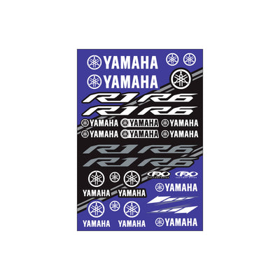 Factory Effex Yamaha Sport Bike Sticker Sheet#mpn_22-68234