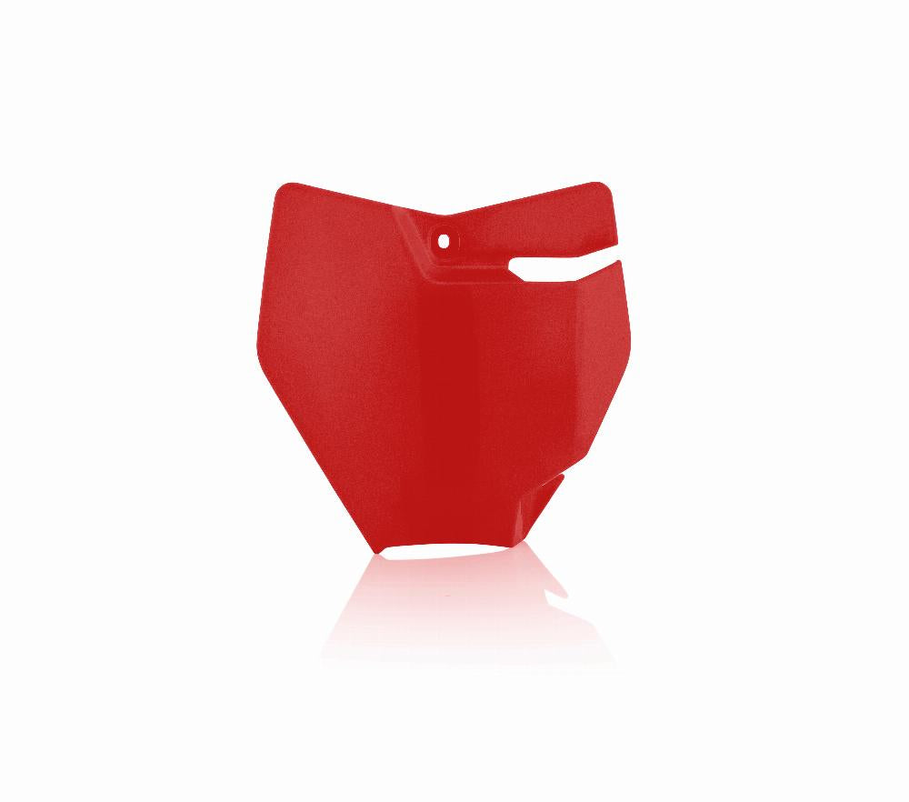 FRONT NUMBER PLATE GAS/KTM RED#mpn_2449400004
