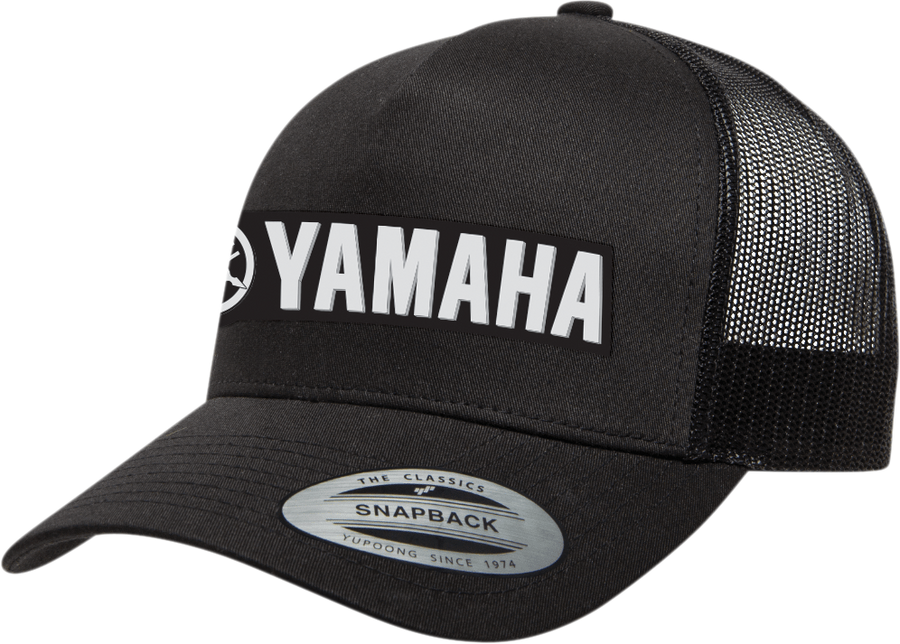 Factory Effex Yamaha Core Trucker Hat Black#25-86202