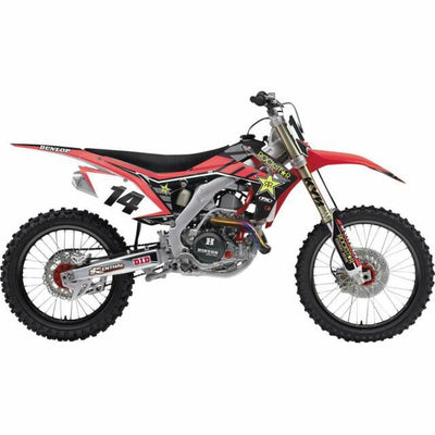ROCKSTAR SHROUD/AIRBOX GRAPHIC KIT HONDA CRF450 05-08#mpn_23-14334