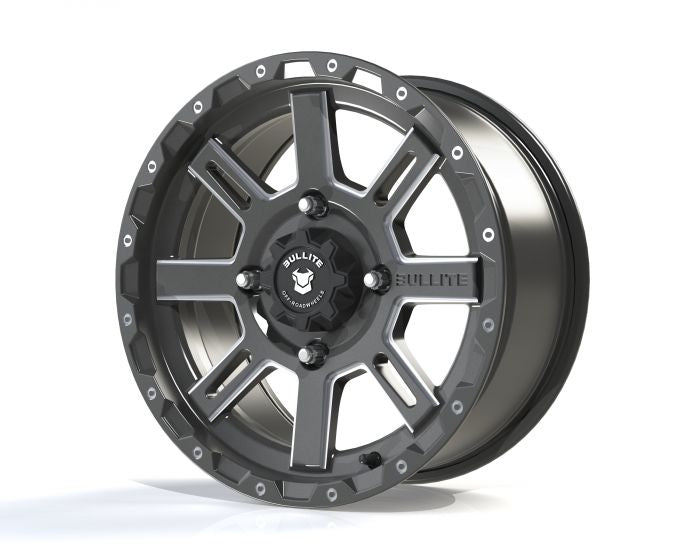 Bullite BT021570401019 BT202 Lancer Wheel - Gun Metal 15 x 7.0 #BT021570401019