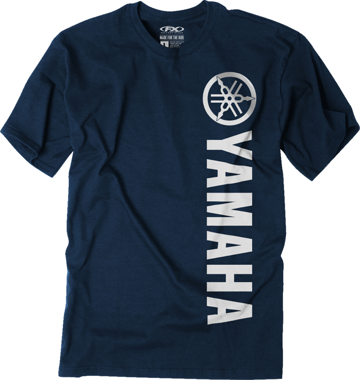 Factory Effex Yamaha Vertical T-Shirt Heather Navy XL#mpn_27-87226