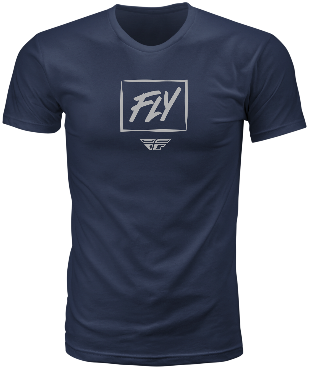 FLY ZOOM TEE NAVY 2X#mpn_352-01412X