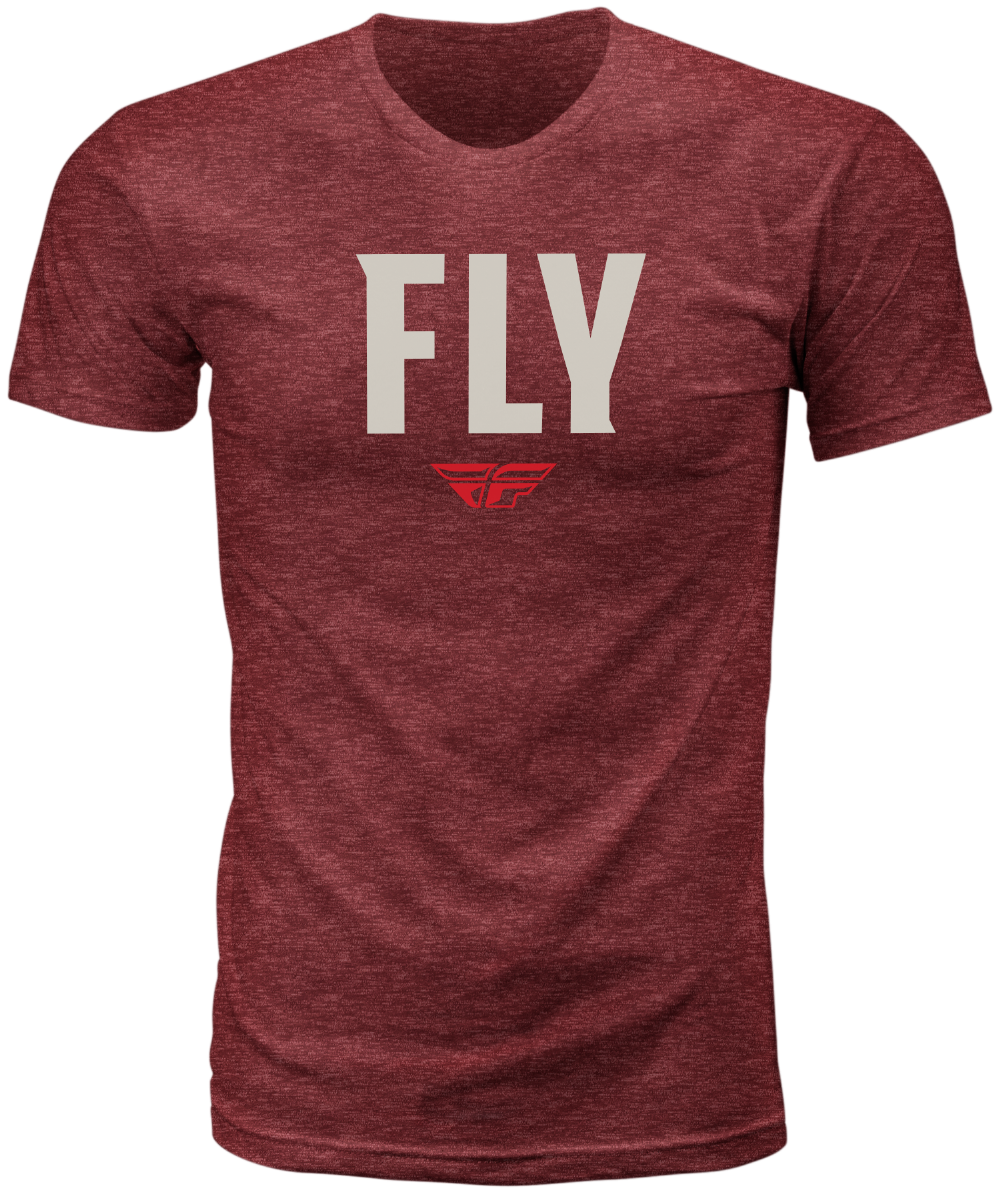 FLY WFH TEE RED HEATHER 2X#mpn_352-01522X