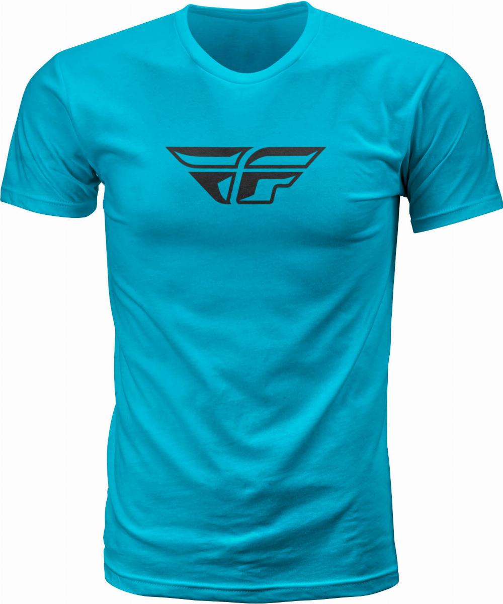 FLY F-WING TEE TURQUOISE 2X#mpn_352-06182X