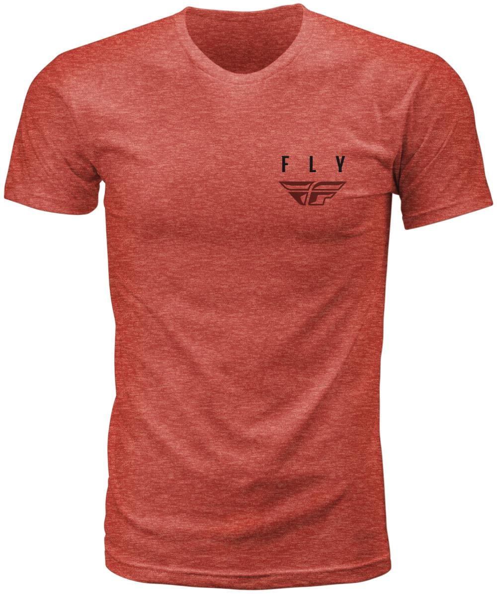 FLY K121 TEE CLAY HEATHER 2X#mpn_352-06232X