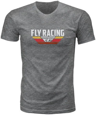 FLY VOYAGE TEE DARK GREY HEATHER 2X#mpn_352-06342X