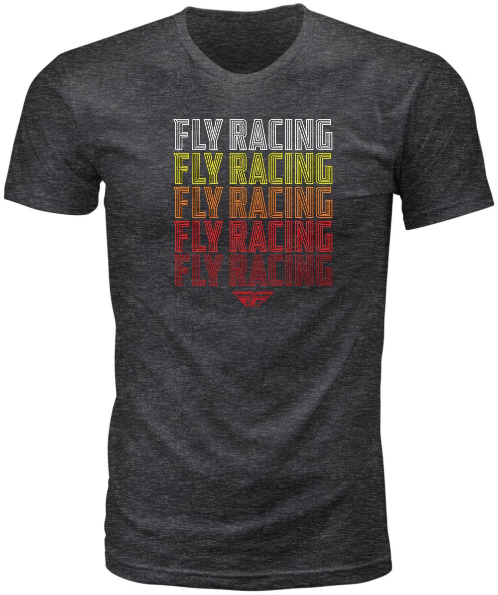 FLY NOSTALGIA TEE DARK GREY HEATHER 2X#mpn_352-06382X