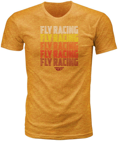 FLY NOSTALGIA TEE MUSTARD HEATHER 2X#mpn_352-06402X