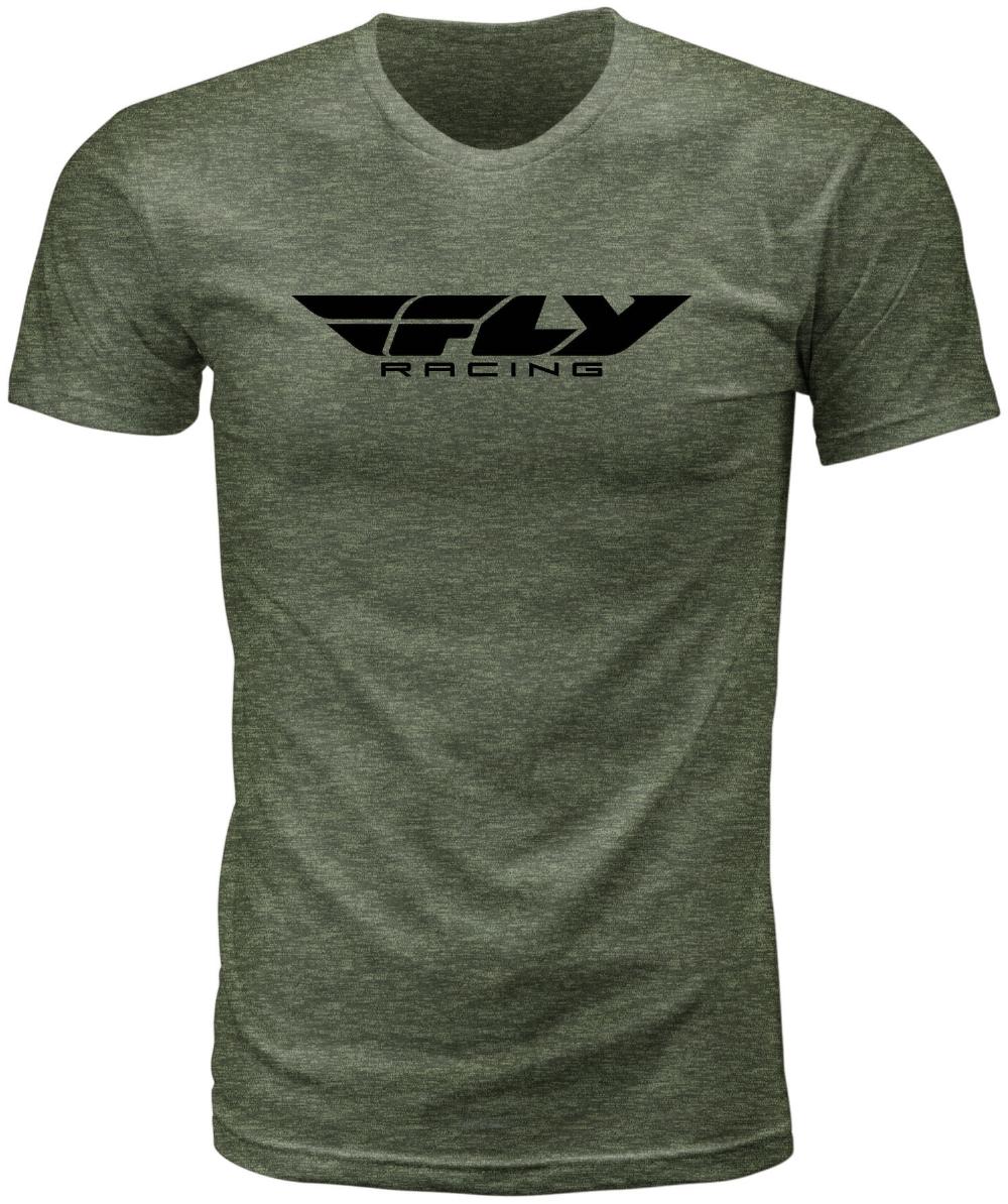 FLY CORPORATE TEE MOSS HEATHER XL#mpn_352-1940X