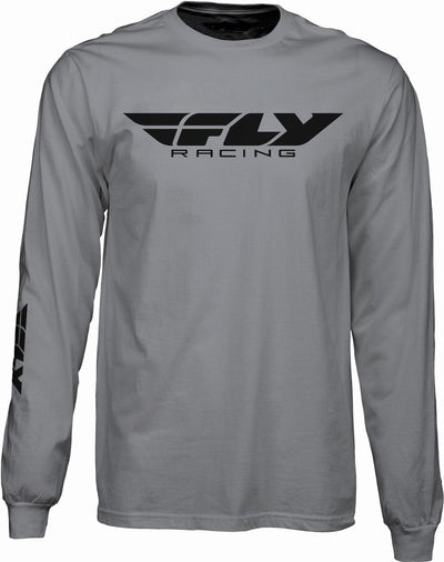 FLY CORPORATE L/S TEE GREY 2X#mpn_352-41462X