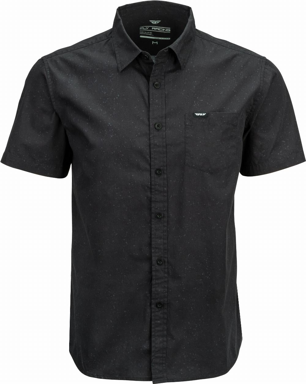 FLY BUTTON UP SHIRT BLACK 2X#mpn_352-62032X