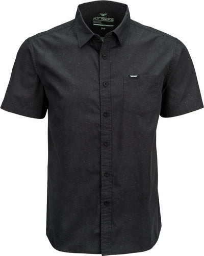 FLY BUTTON UP SHIRT BLACK 3X#mpn_352-62033X