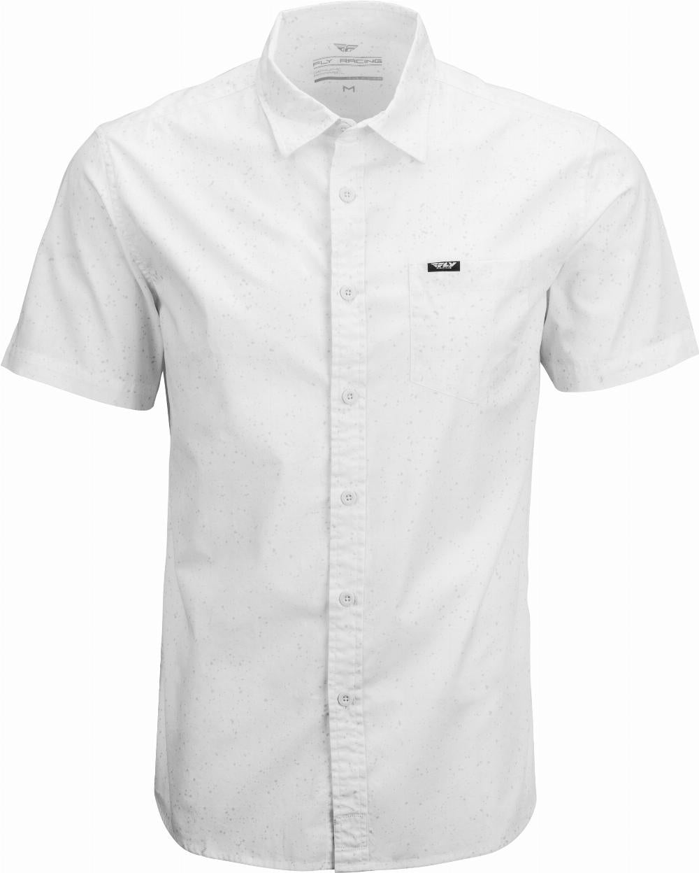 FLY BUTTON UP SHIRT WHITE 2X#mpn_352-62052X