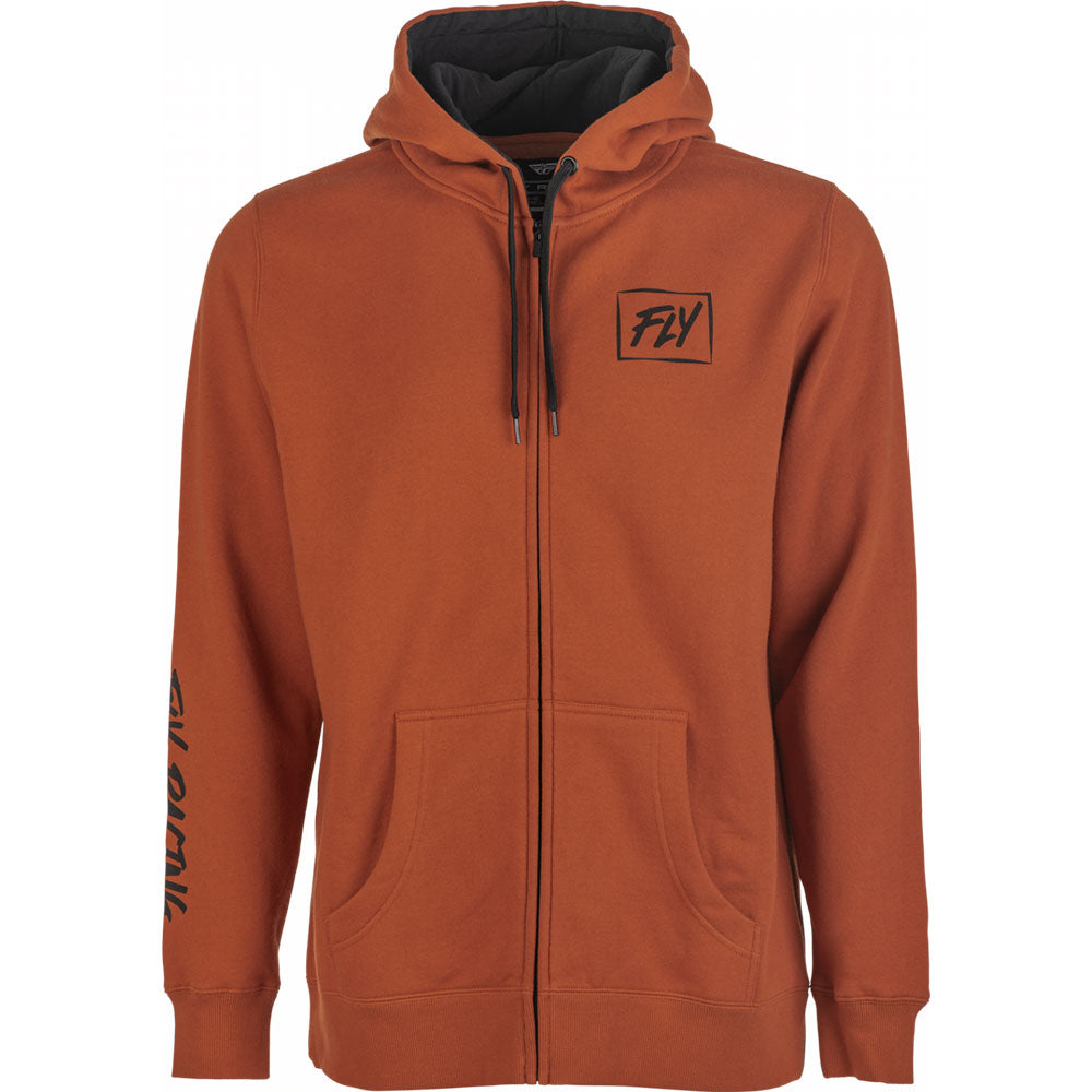 Fly Racing Lite Zip Up Hoodie #FRLZUHE-P