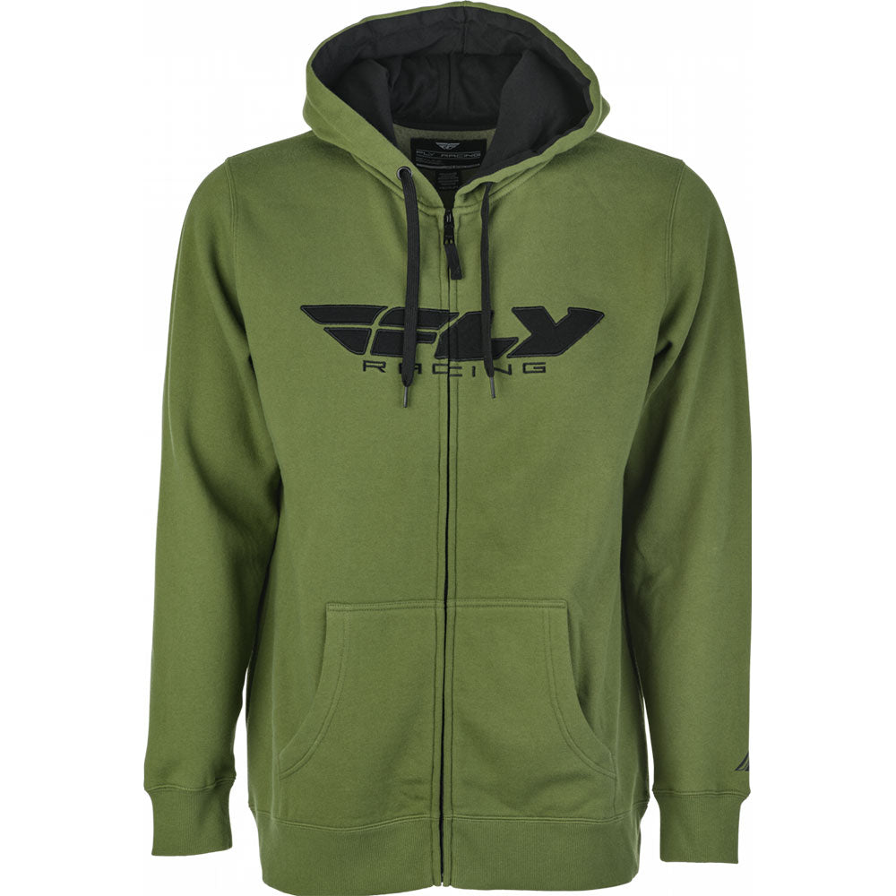 Fly Racing Corporate Zip Up Hoodie #FLYRCZUP-P