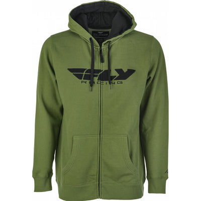 Fly Racing Corporate Zip Up Hoodie #FLYRCZUP-P