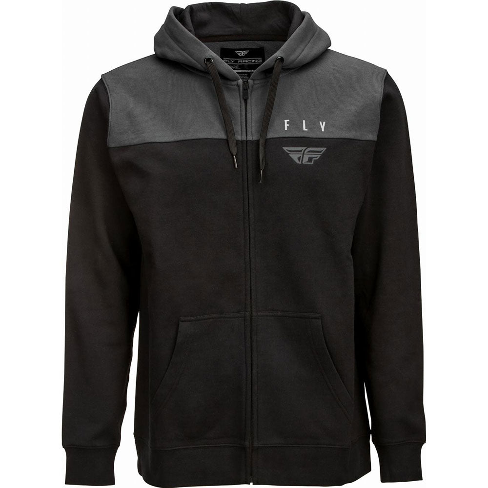 Fly Racing Horizontal Zip Up Hoodie #FYFHZUH-P