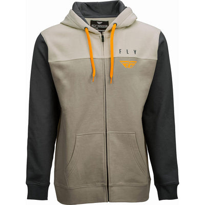 Fly Racing Horizontal Zip Up Hoodie #FYFHZUH-P