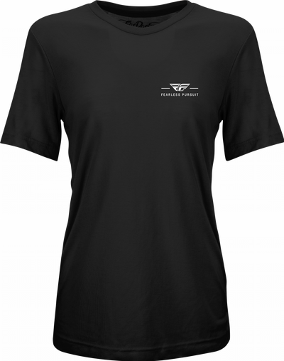 WOMEN'S FLY MOTTO TEE BLACK 2X#mpn_356-00502X