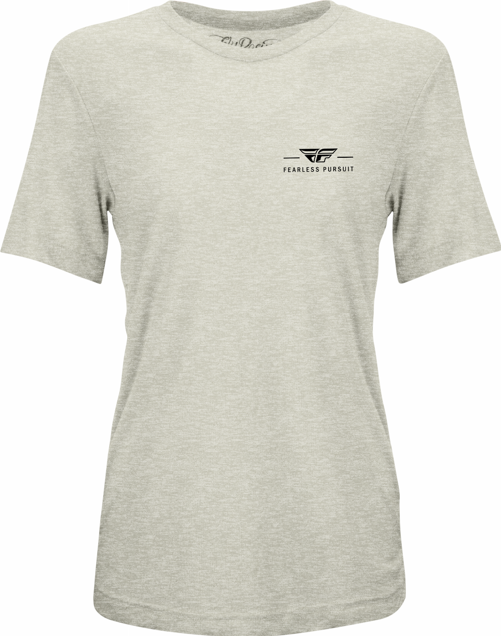 WOMEN'S FLY MOTTO TEE CREAM 2X#mpn_356-00542X