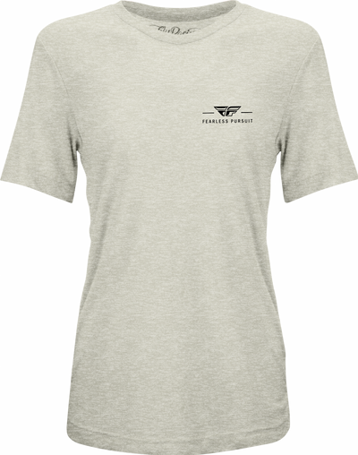 WOMEN'S FLY MOTTO TEE CREAM 2X#mpn_356-00542X