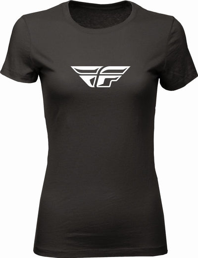 WOMEN'S FLY F-WING TEE BLACK 2X#mpn_356-04802X