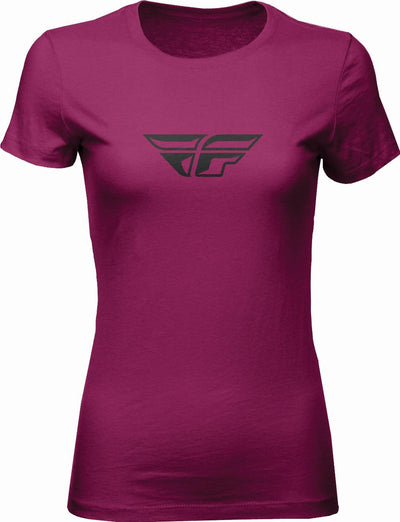 WOMEN'S FLY F-WING TEE DARK MAGENTA 2X#mpn_356-04822X