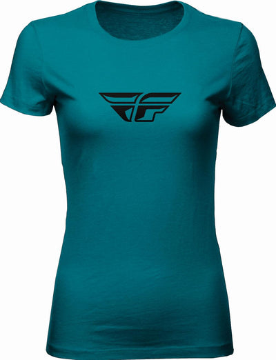 WOMEN'S FLY F-WING TEE TEAL 2X#mpn_356-04832X