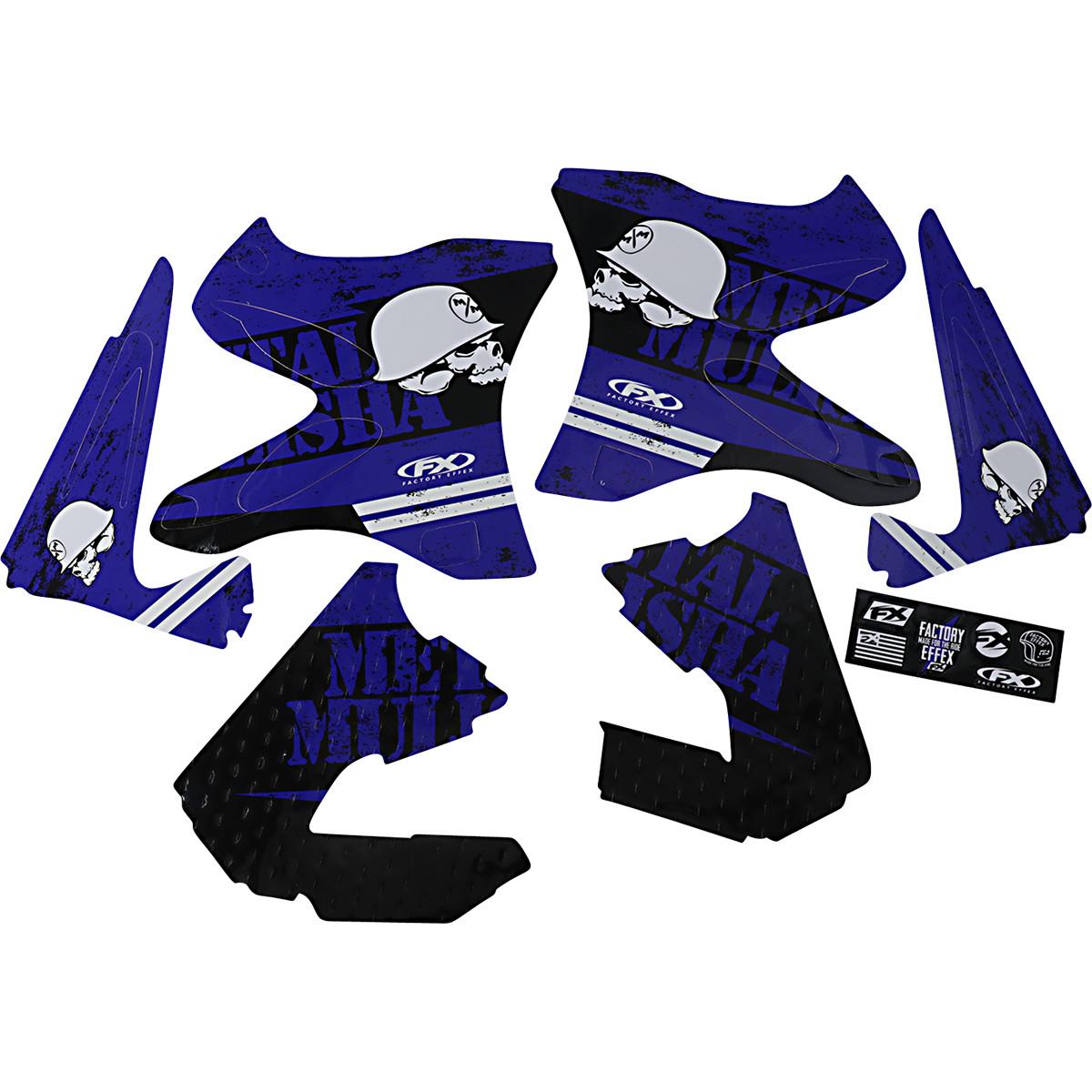 METAL MULISHA SHROUD/AIRBOX GRAPHIC KIT YAMAHA YZ125/250 02-14#mpn_23-11220
