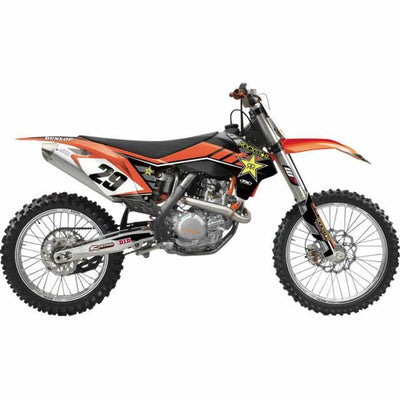 ROCKSTAR COMPLETE SHROUD/TRIM/LOWER FORK GRAPHIC KIT#mpn_23-07620