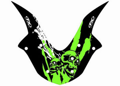 Factory Effex Skull Series Windscreen Graphic Kit#mpn_17-93122-SS