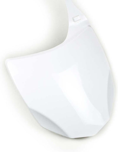 Factory Effex White Plastic Front Number Plate#mpn_12-73126