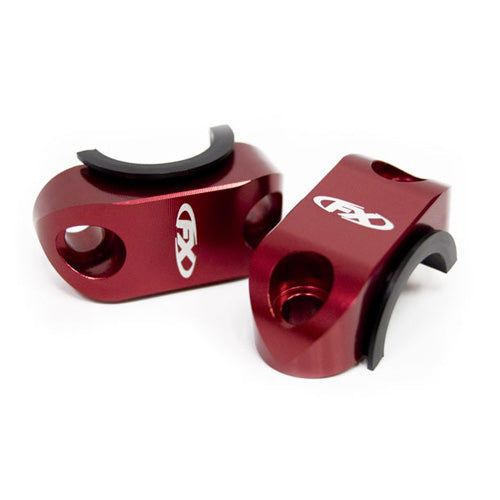 Factory Effex Rotating Bar Clamp Kit (2 Rotating Bar Clamps) Red#mpn_12-36712