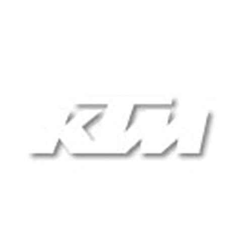 Factory Effex 1' Die-Cut Stickers KTM White 2016#mpn_19-94550