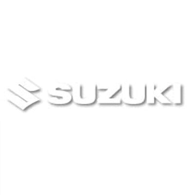 Factory Effex Die-Cut 3' Stickers 2015 Suzuki White#mpn_08-94414