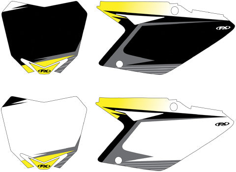 Factory Effex Graphic Pre-Cut Number Plate Backgrounds 2015#mpn_12-64420