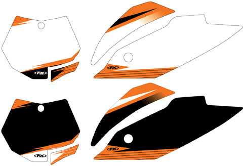 Factory Effex Graphic Pre-Cut Number Plate Backgrounds 2015#mpn_12-64520