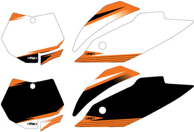 Factory Effex Graphic Pre-Cut Number Plate Backgrounds 2015#mpn_12-64520