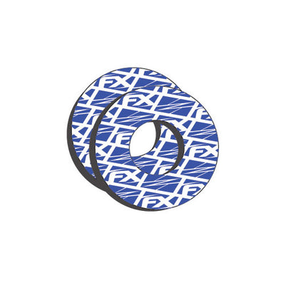 Factory Effex Grip Donuts Moto Grip Donuts 2015 Blue/White Yamaha#mpn_15-67920