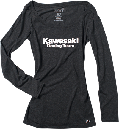 Factory Effex Women's Kawasaki Long-Sleeve T-Shirt Black XL#mpn_20-87116