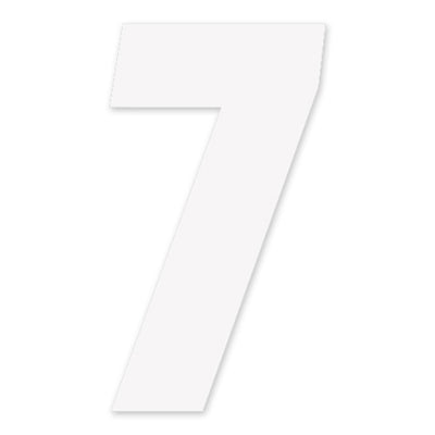 Factory Effex Numbers Factory 2015 7" White 7#mpn_08-90097